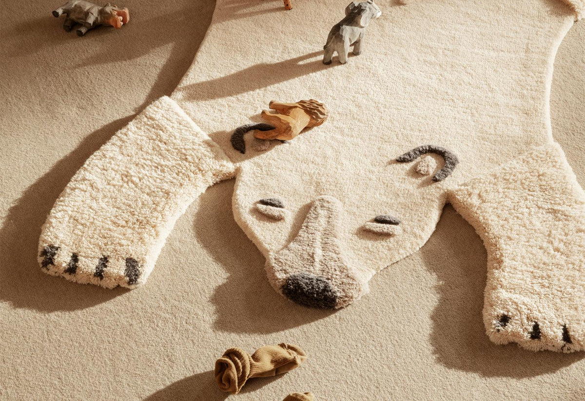 Polar Bear Tufted Rug, Ferm living